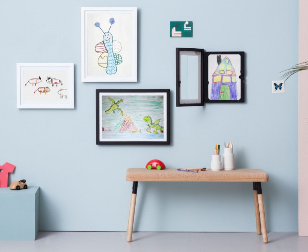 My Little Davinci Review - Displaying Your Child's Artwork Made Easy