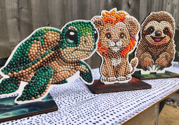 New Release: Craft Buddy Crystal Art Wildlife Buddies