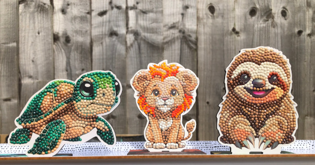 New Release: Craft Buddy Crystal Art Wildlife Buddies