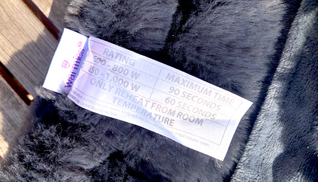 Warmies Luxury Steel Grey Body Wrap Review