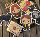 Completed Stickers - Harry Potter Crystal Art Sticker Album